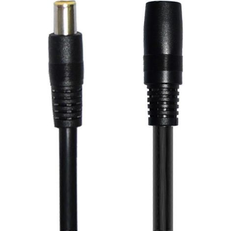 Câble adaptateur DC8020 femelle vers DC7909 mâle, longueur 15 cm, dimensions 8,0 x 2,0 mm et 7,9 x 0,9 mm, pour alimentation électronique (1/4)