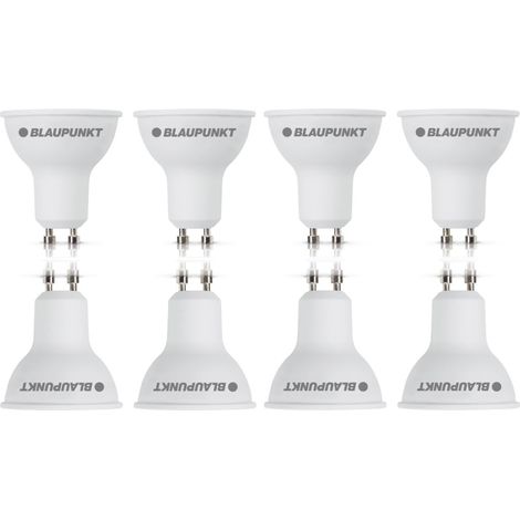 GU10 Lampe LED 5W (50W) 500 lumens 4000K Blanc Naturel, Lot de 8 (1/5)
