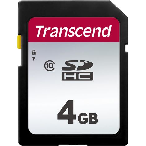 Transcend SDHC 300S 4GB NAND Classe 10