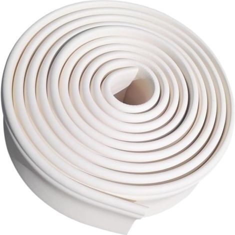 Autocollant de Plinthe Murale Blanche Nbr, Bordure Adhésive pour Salon  Style Simple, Usage Maison et Salle de Bain, Décoration Facile pour Fond Tv et Finition de Mur (1/5)