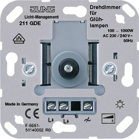 Jung Drehdimmer 211 GDE (1/2)