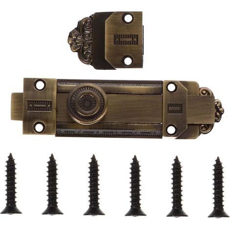Zoll Vintage Schiebetürriegel aus Legierung Farbe