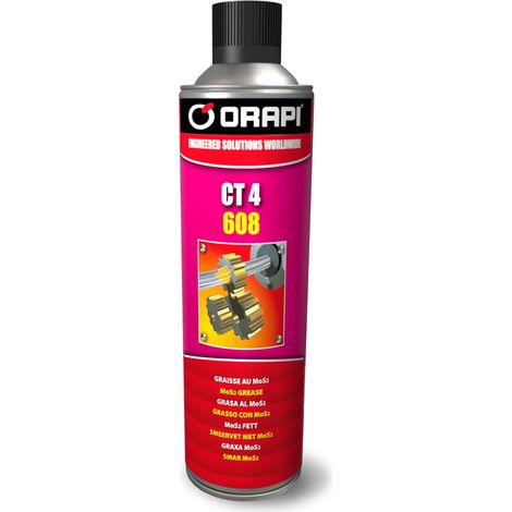 Graisse multi-usages CT 4 au MoS2 - Aérosol 650 ml - ORAPI - 4608A4