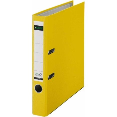 Leitz Ordner 10155015 DIN A4 52mm PP gelb (1/5)