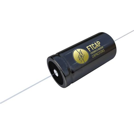 FTCAP Condensateur électrolytique sortie axiale 100 V/DC, 35 V/AC 20 % (Ø x L) 12 mm x 30.0 mm 1 pc(