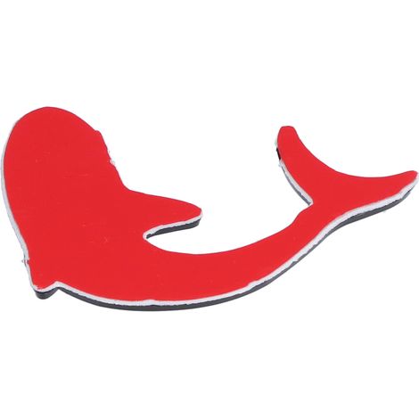 Autocolant Voiture Universel Adhésif ABS Décoratif Mignon Style Auto Sticker 3.8x3.1 Pouces (1/5)