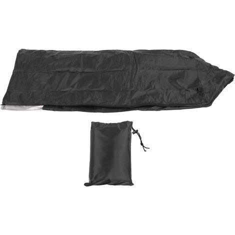 Housse de réfrigérateur vertical en tissu Oxford 210D résistant aux intempéries, polyvalente pour congélateurs extérieurs. (1/5)