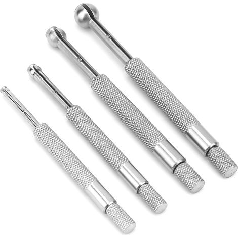 jauges d'alésage télescopiques à bille réglable en acier au manganèse pour diamètre intérieur 3-13 mm