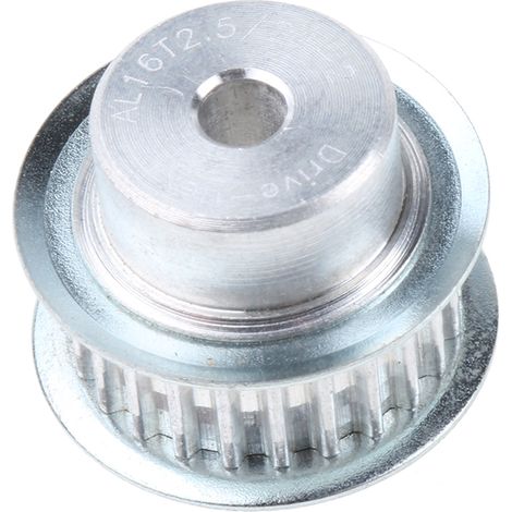 Poulie pour courroie crantée en Aluminium 24 dents , pas de 2.5mm, alésage 4mm ( Prix pour 1 ) (1/2)