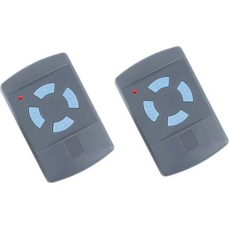 2er-Pack Sdre HSM4 868 MHz Garagentor-Fernbedienung mit 4 Tasten, Blau. Ersetzt Hörmann 868 MHz Sender: HS4, HSM2, HSP4, HS1, Tubauto HSM4 und HS4. (1/4)