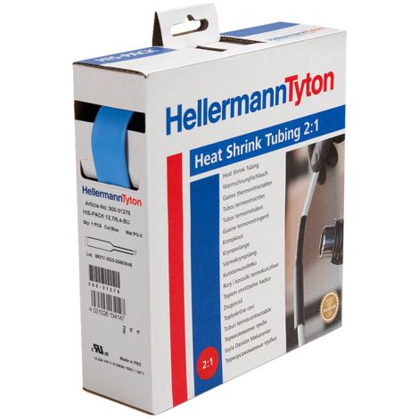 Funda eléctrica HellermannTyton 300-30126 retráctil 2:1 10 m