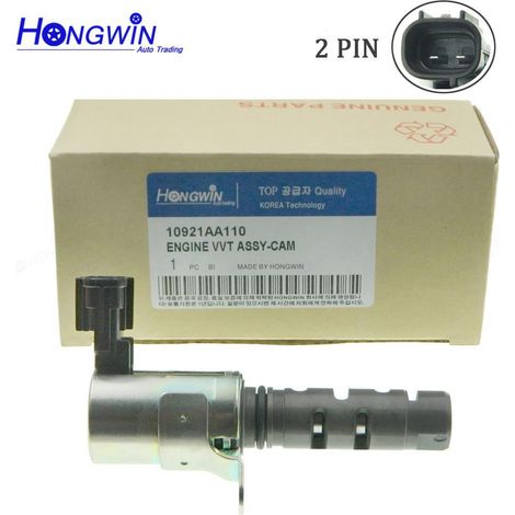 Convient pour la vanne de régulation d'huile de l'arbre à cames VVT des voitures Subaru, électrovanne de distribution variable (OE10921AA110) (1/5)