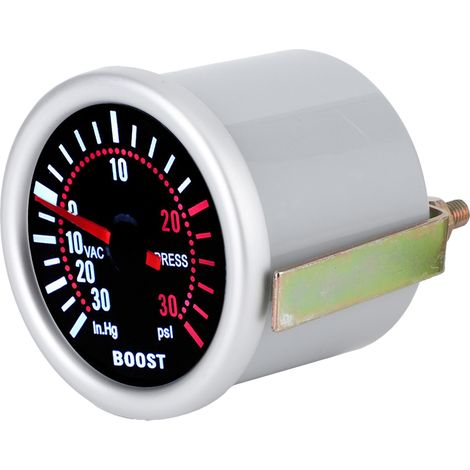 12V 2-in-1 Turbo-Überdruckanzeige – 30 bis 30 PSI, hochpräzise Druckanzeige mit Zeiger (1/5)