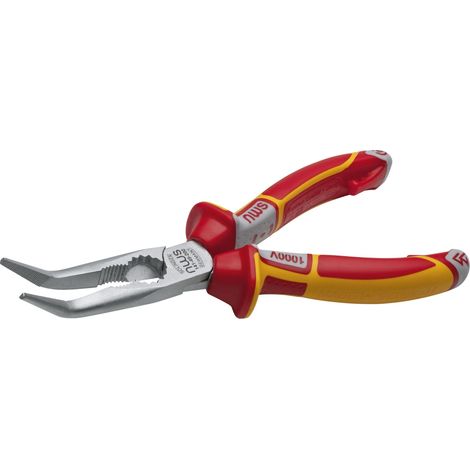 NWS 141-49-VDE-205 Pinza a becchi tondi metalizzata 205 mm
