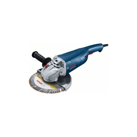 BOSCH GWS20-230P AMOLADORA 230MM 2000W CON DISCO DE DIAMANTE (1/4)