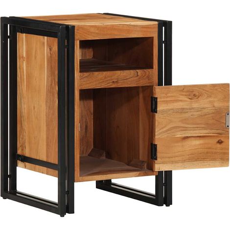 Maison Exclusive - Nachttisch 40x40x59 cm Massivholz Akazie