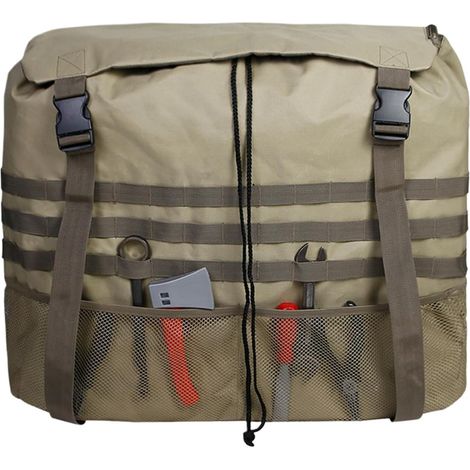 Pochette de rangement – Sac de rangement portable pour pneus arrière  Porte-ordures haute capacité résistant aux intempéries avec ceintures réglables pour véhicule, voyage, camion, camping-car (1/5)