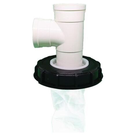 Filtre À Couvercle IBC Accessoires De Réservoir IBC Couvercle De Filtre en Nylon 165mm avec Couvercle Supérieur De Baril d'argile De Filtre Net pour Réservoir d'eau De Pluie IBC (1/4)