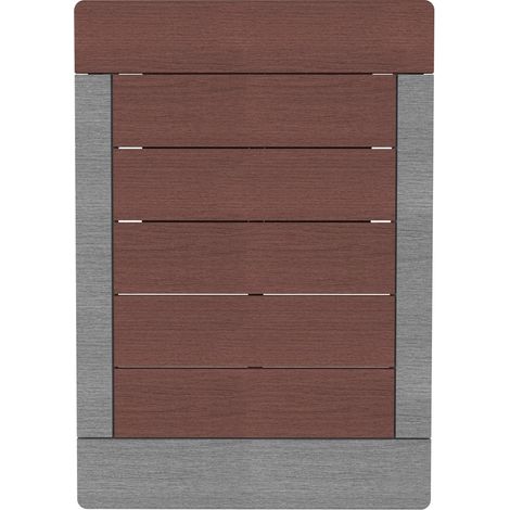 Formidra Lattenrost für Außendusche Duschplattform für Gartendusche Dark Coffee (1/3)