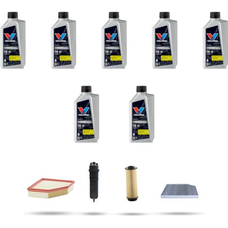 Kit tagliando 4 FILTRI e 7L OLIO compatibile con Bmw x3 (G01,F97) M40 hybrid 250kw dal 2018 (1/5)