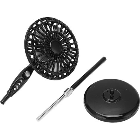Ventilateur sur Pied Miniature 1:12 Design Rétro pour Maison de Poupée - Meuble Décoratif (1/5)