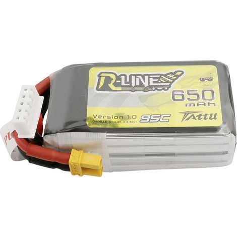 Tattu R-Line Akku 650mAh 14,8V 95C 4S1P XT30 (1/2)