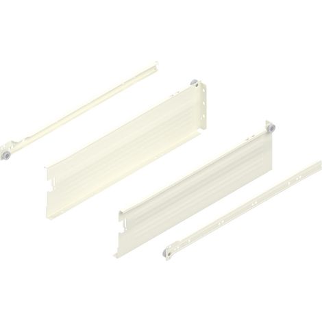 BLUM METABOX K Zarge 320 Schraubversion, Teilauszug, NL 450, Cremeweiß (1/4)