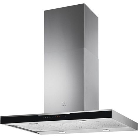 Electrolux KFIB19X hotte îlot inox performance silencieuse (1/5)