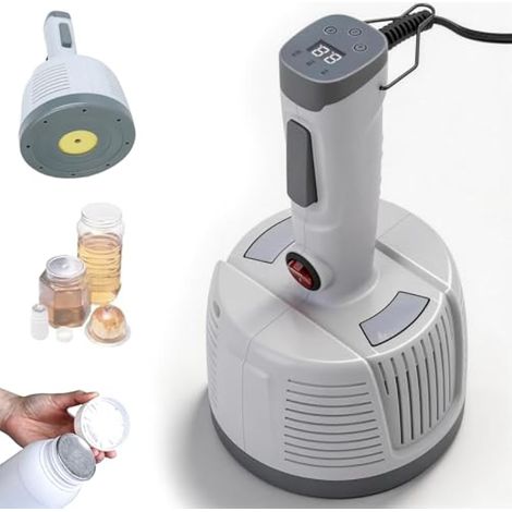 Machine De Scellage Par Induction électromagnétique, Thermoscelleuse Portative 20 à 100 mm Puissance Réglables Scelleuse De Bouchons en Aluminium pour Bouteilles En Plastique Verre (1/5)