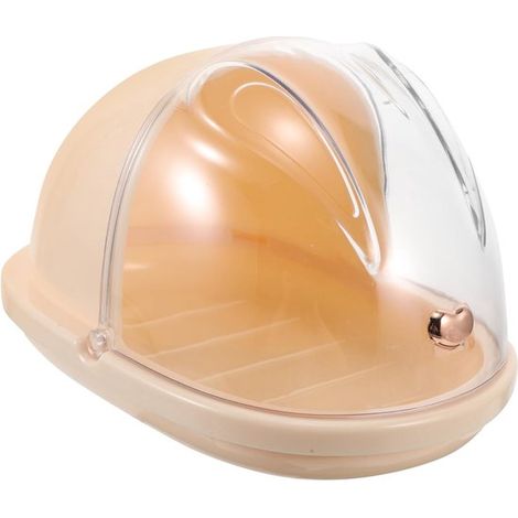 Caja de almacenamiento espaciosa para esponja de maquillaje con forma de conejo y borla. Soporte para esponja de maquillaje. (1/5)