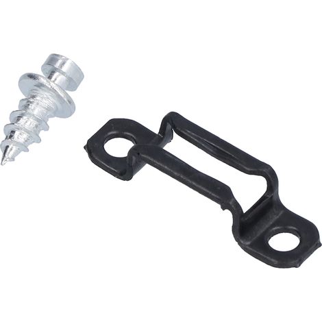 Lot de 60 connecteurs dissimulés 2 en 1 pour meubles, boucles coulissantes, accessoires pour armoires et penderies. Tous les modèles passent. (1/5)