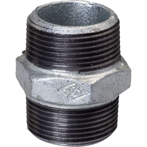 Boquilla roscada igual de 3" galvanizada N8, NR 38, NR 280 OPAL (1/4)