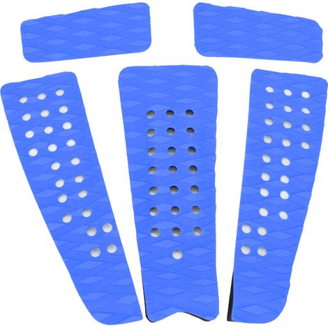 5PCS Tapis antidérapant EVA pour planche de surf, bateau, yacht - Décoration bleue résistante (1/5)