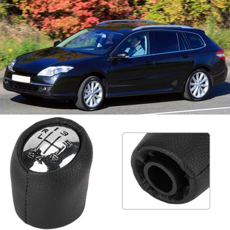 Pommeau de levier de vitesse pour Renault Laguna II MK2 (2001-2007) - ABS - 5/6 vitesses - Haut de gamme
