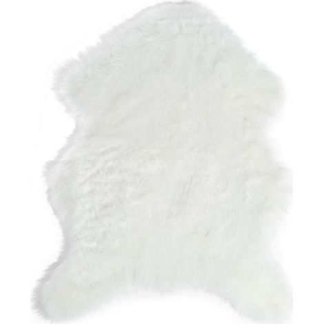Couverture En Peluche - 150 X 200 Cm - Pour Canapé Fauteuil Lit - Blanc - 1 Pièce (1/5)