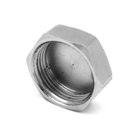 TAPPO FEMMINA IN OTTONE CROMO IBP 1/2&quot