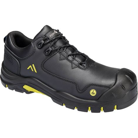 Scarpa bassa Apex S3s Esd Hro Sr Sc Fo - 40 - Nero/giallo - Portwest