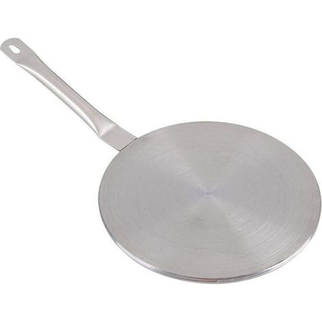 Diffuseur De Chaleur - Plaque De Diffusion En Acier Inoxydable 3 Couches Avec Noyau Aluminium - Pour Cuisinière À Gaz Électrique Ou À Induction - 1 Pièce (1/5)