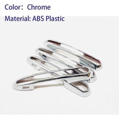 Türgriffabdeckungen außen, Zierleisten, Armlehnen, Handlauf, ABS/Edelstahl, 4-teilig, für Toyota Sienna 2022, 2023 – ABS Chrom 3