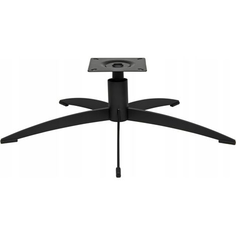 Base giratoria para silla giratoria, negro mate, resistente, SCB004, fi704mm (1/5)