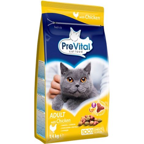 Revit Prevital Nourriture sèche poulet 1,4 kg jaune (1/2)