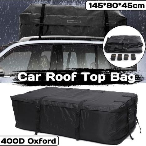 Sac de toit pour voiture - L51398 - imperméable - pliable - 145 x 80 x 45 cm (1/4)