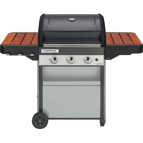 BBQ GAZ CLASS 3 WLD - Grille et plancha acier émaillé (1/2)
