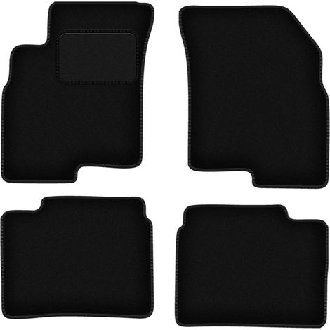 Tapis en velours noir pour : Kia Magentis II berline (2005-2010) (1/5)