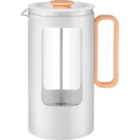 Cafetière à piston, coque de protection en polypropylène, cafetière à infusion à froid résistante à la chaleur