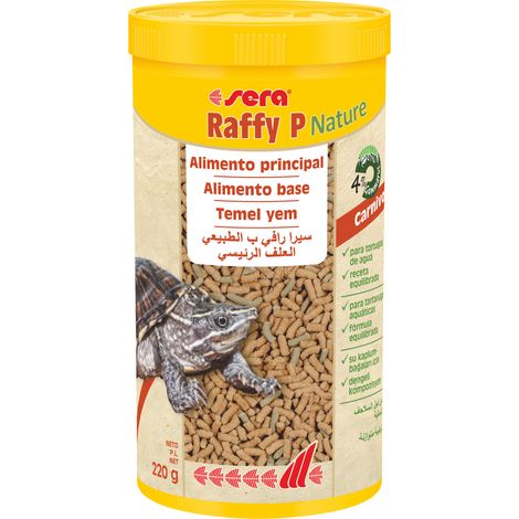 Sera Raffy P Nature - Alimento Equilibrado para Tortugas Acuáticas