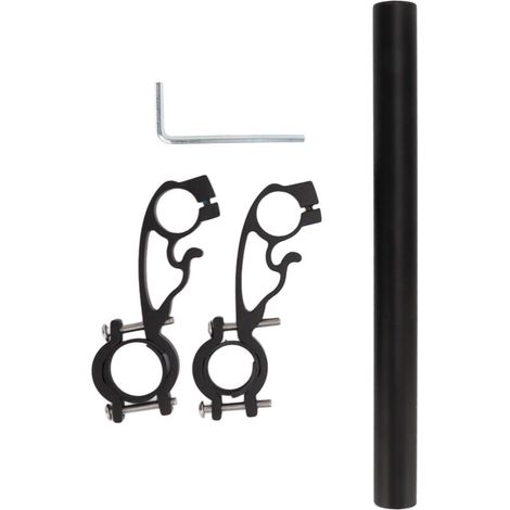 Multifunktionale Fahrradlenkerhalterung, -verlängerung und ausziehbare Halterung aus Aluminiumlegierung für Fahrradzubehör. (1/5)