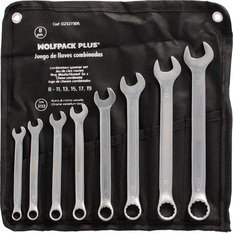 Set chiavi combinate Wolfpack Plus 8 pezzi (1/5)