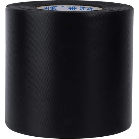 PVC climatiseur Bande Ruban d'étanchéité Caoutchouc Mastic Tuyau Fournitures climatiseur Isolation Cravate Sangle Noir pour la Famille à la Maison (1/5)
