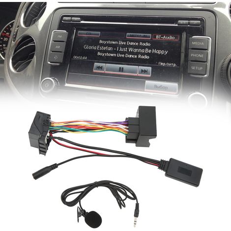 Autoradio mit MP3-Player, Bluetooth 5.0 und Freisprecheinrichtung mit AUX-Anschluss für Volkswagen und Skoda (1/5)